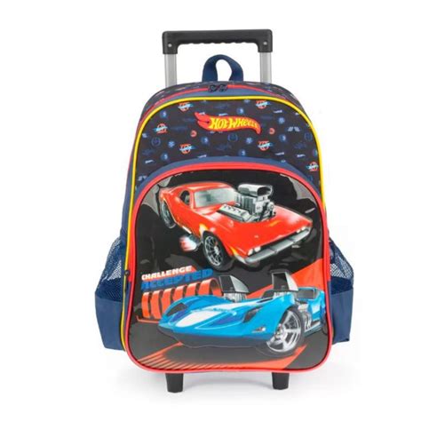 Mochila Rodinhas Hot Wheels Carros Corrida Luxcel Original Shopee Brasil