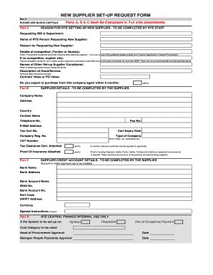 International Supplier Registration Form Mit Vpf Fill And Sign