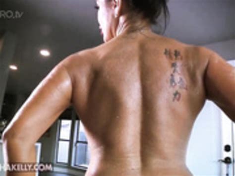 Samantha Kelly Muscle Boob Flex