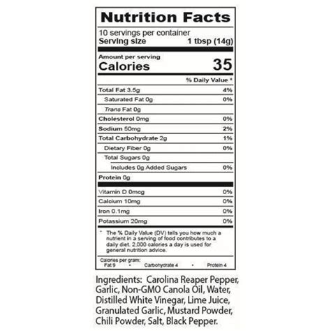 TorchBearer Garlic Reaper Hot Sauce Food E Concepts