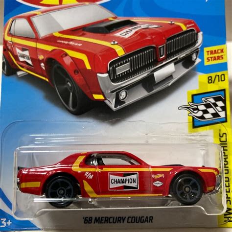 Yahoo オークション Hot Wheels 68 MERCURY COUGAR HW SPEED GRAPHI
