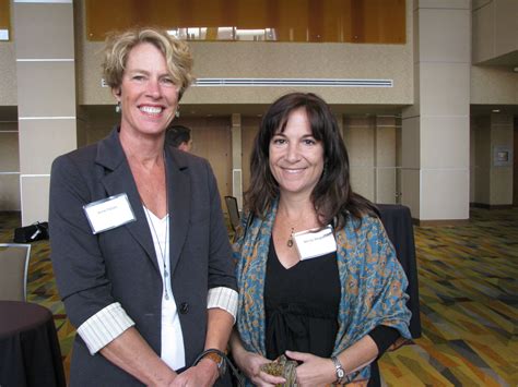 Anne Patton, left, catches up with Wendy Weigler