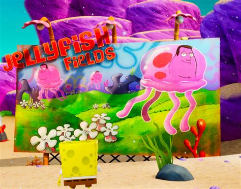 Bikini Bottom Jellyfish At Byron Wells Blog