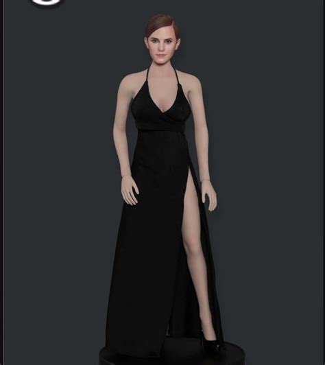 Emma Watson Female Head Sculpt For Hot Toys Phicen Gc Figure Usa