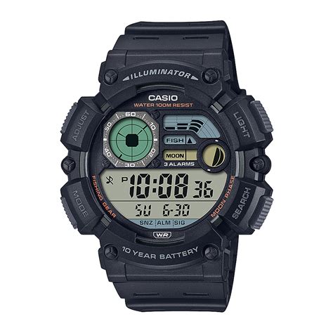 Reloj Casio Ws H A Resina Hombre Negro Btime