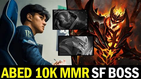 Abed 10k Shadow Fiend — No Escape With Beautiful Ulti Plays Dota 2 Youtube