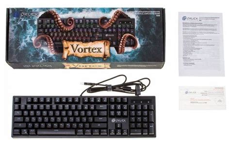 Клавиатура Oklick 940G VORTEX механическая черный USB Gamer LED купить ...