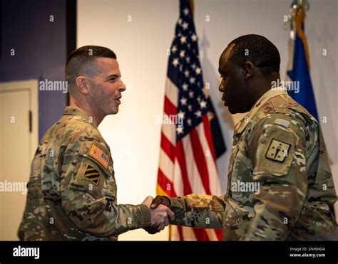 Lt Col Kyle A Smith Left The 266th Quartermaster Battalion