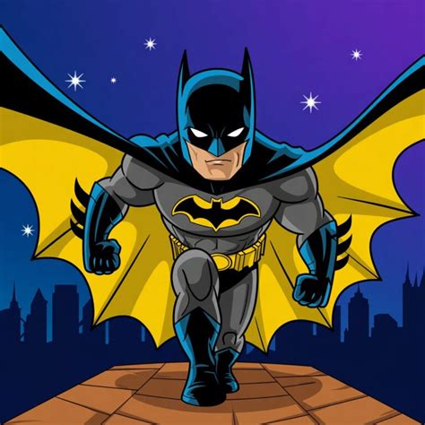 gratis kleurplaat batman