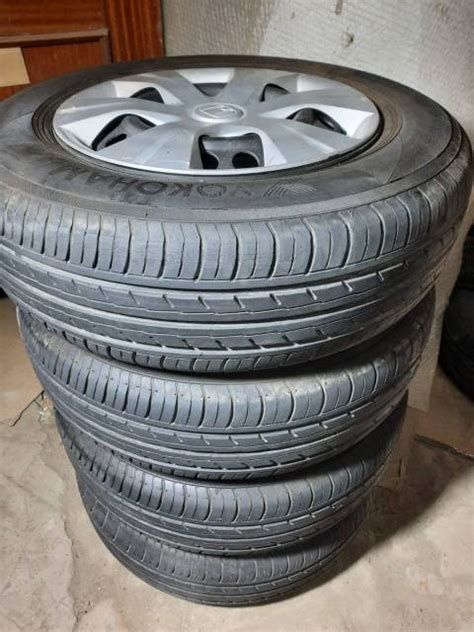 Летние колеса Honda R14 4*100 оригинал 185/70 Yokohama, 14", 1 шт, 185 ...