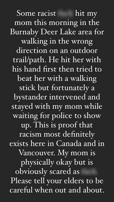 Woman speaks out after mother allegedly assaulted at Burnaby park | News