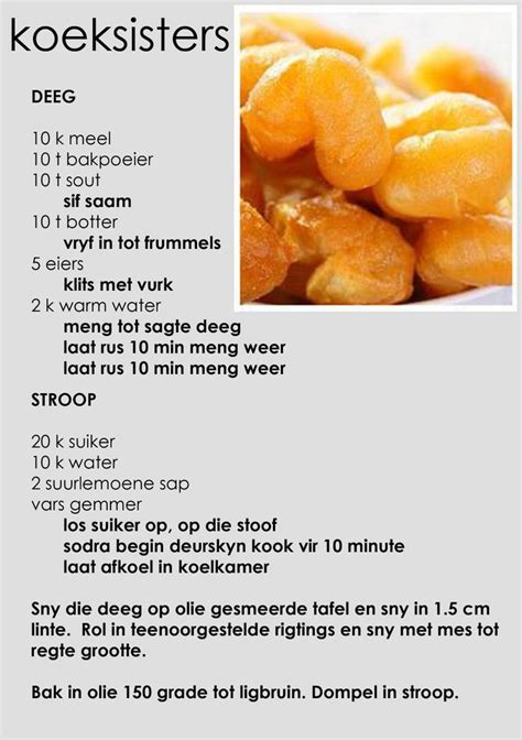 Koeksisters recipe, Koeksister recipe south africa, Interesting food ...