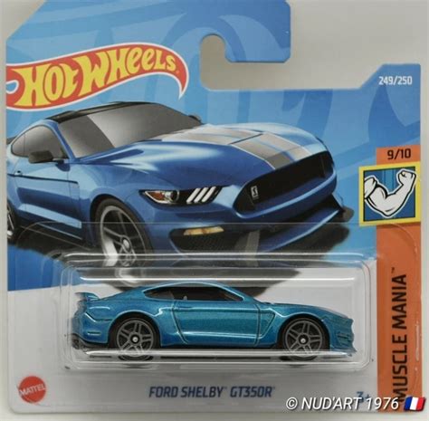 Hot Wheels Ford Mustang Shelby Gt R Muscle Mania N Eur Picclick Fr