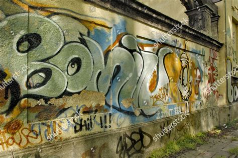 Graffiti Munich Bavaria Germany Editorial Stock Photo Stock Image