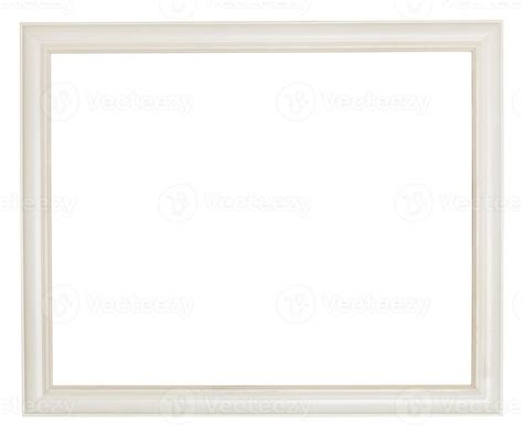 simple white painted wooden picture frame 12021476 Stock Photo at Vecteezy