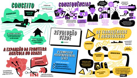 Mapa Mental Revolução Verde - MAPA MENTAL SOBRE REVOLUÇÃO VERDE - Maps4Study