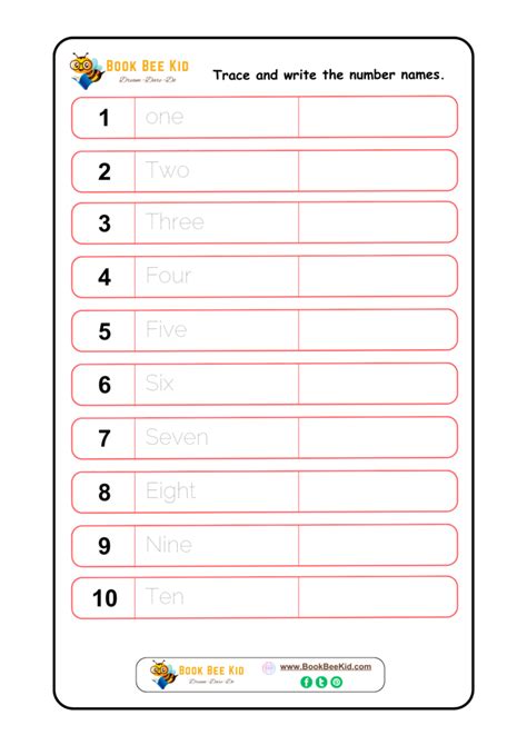 math number  bookbeekid