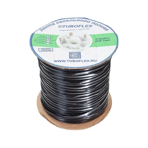 Лента капельного полива TUBOFLEX 500 м, с шагом между эмиттерами 40 см ...