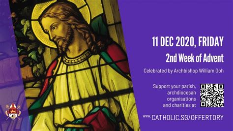 Catholic Weekday Mass Today Online Friday Nd Week Of Advent