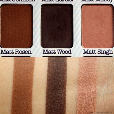 The Balm Meet Matt E Nude Eyeshadow Palette The Matte Eyeshadow