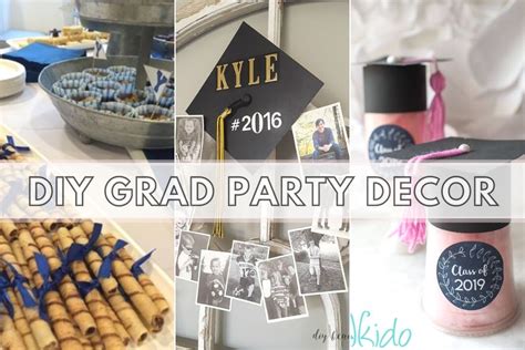 Diy Graduation Party Decorations Ideas Shelly Lighting