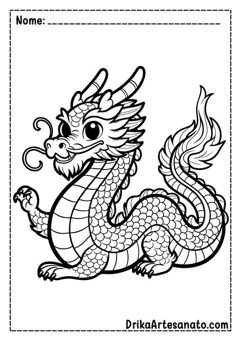Fotos De Desenhos De Dragão - 6