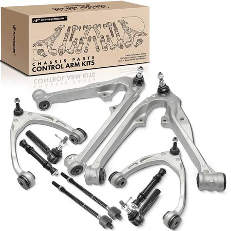 A-Premium Set of 10, Upper Lower Control Arm, Sway Bar Link, Inner