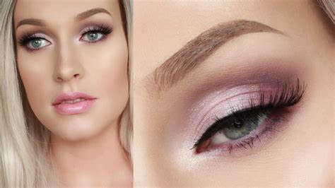 Purple Smokey Eye Lashes Love And Leather Youtube