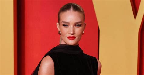 Rosie Huntington Whiteley Models Lingerie From Her Collection Photos