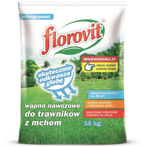 Wapno Do Trawnika Z Mchem 10kg FLOROVIT