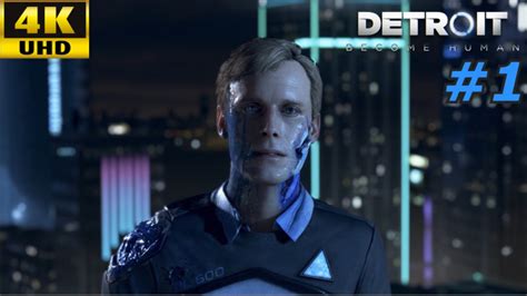 Detroit Become Human PC 100% 4K 60FPS Todas las opciones parte 1 La ...