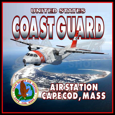 U.S. Coast Guard Air Station Cape Cod Sticker - Item #CG-016 - USA ...