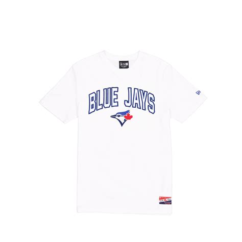 Toronto Blue Jays Throwback White T Shirt New Era Cap