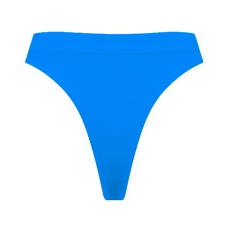 Royal Blue Bikini Bottoms High Waisted Ark Swimwear