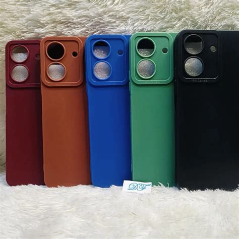 Jual Softcase Xiaomi Redmi 13c Poco C65 Case Pro Camera TPU Macaron