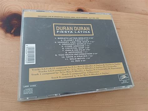 Duran Duran Fiesta Latina Live Gebraucht In Jona F R Chf Mit Lieferung Auf Ricardo