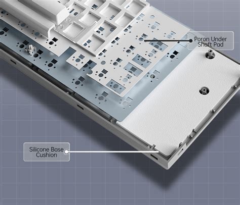 LANGTU LT Logo Screen Pin Hot Swappable White Wired Mechanical Keyboard Gaming Office