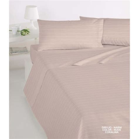 JUEGO SABANA CORALINA POLO LISO NARNI 90CM NUDE Al Por Mayor Plasticosur