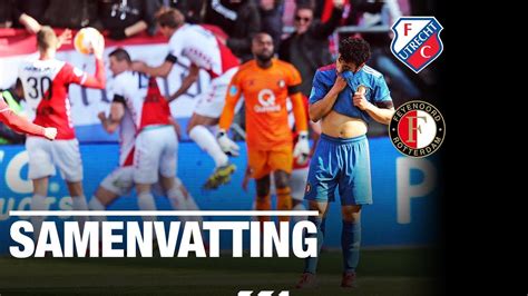 Samenvatting Fc Utrecht Feyenoord Youtube