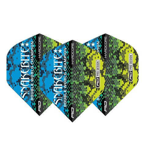 Red Dragon Peter Wright Hardcore Snakebite Multi Snakeskin Blue Dart Flights Dartshopper De