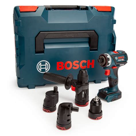 Bosch Gsr 18v 60 Fc Drill Driver With 4 Chucks Toolstop