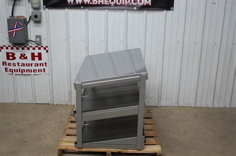 Hatco GRSDS D Two Slanted Shelf Hot Food Warmer Display Case Merchandiser B H Restaurant