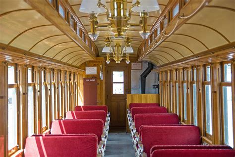 Vintage Train Coach Car Interior Photograph by Robert VanDerWal - Pixels