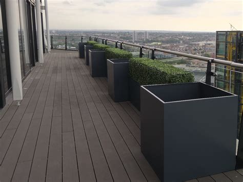 Roof Terrace Design Roof Terrace Planters Outdoor Planters