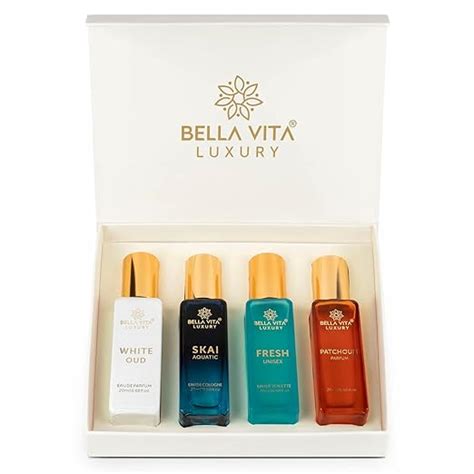 Buy Bella Vita Luxury Unisex Eau De Parfum T Set 4x20 Ml For Men