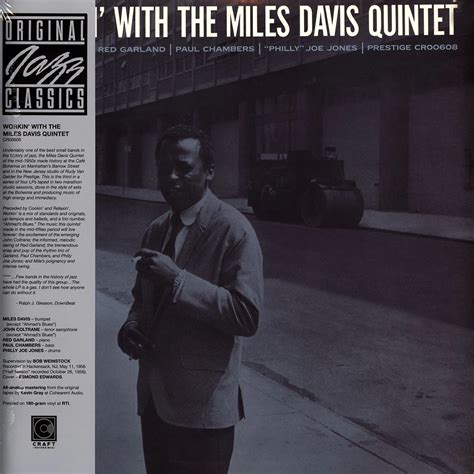 The Miles Davis Quintet Workin With The Miles Davis Quintet Vinyl