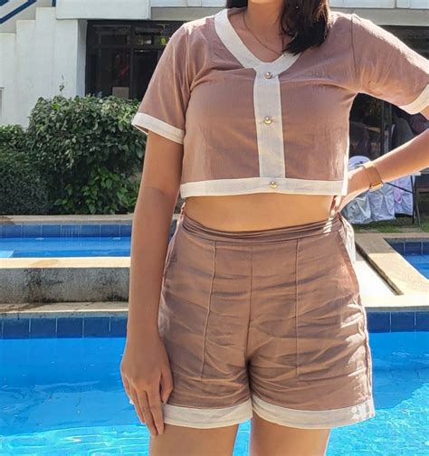 NUDE COORDINATES TERNO SEMI FORMAL Women S Fashion Dresses Sets Sets Or Coordinates On