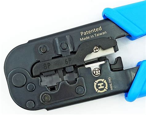 HT-N5684R zaciskarka złącz modularnych RJ11, RH12, RJ45 Zaciskarka ...