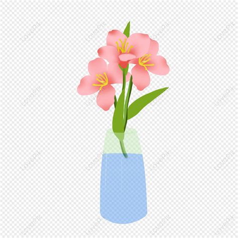 Flowers In A Vase Clipart