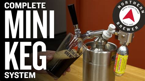 Complete One Gallon Mini Keg System Youtube